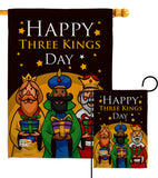 Three Kings Day - Nativity Winter Vertical Impressions Decorative Flags HG137099 Made In USA