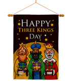 Three Kings Day - Nativity Winter Vertical Impressions Decorative Flags HG137099 Made In USA
