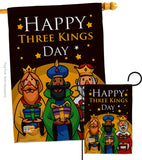 Three Kings Day - Nativity Winter Vertical Impressions Decorative Flags HG137099 Made In USA