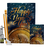 Countdown New Year - New Year Winter Vertical Impressions Decorative Flags HG137335 Made In USA