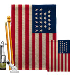 United States (1819–1820) - Nationality Flags of the World Impressions Decorative Flags HG141102 Made In USA