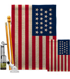 United States (1820–1822) - Nationality Flags of the World Impressions Decorative Flags HG141103 Made In USA