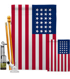 United States (1822-1836) - Nationality Flags of the World Impressions Decorative Flags HG141104 Made In USA