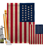 United States (1845–1846) - Nationality Flags of the World Impressions Decorative Flags HG141107 Made In USA