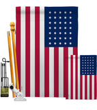 United States (1863-1865) - Nationality Flags of the World Impressions Decorative Flags HG141115 Made In USA