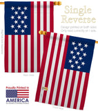 United States (1795-1818) - Nationality Flags of the World Impressions Decorative Flags HG141100 Made In USA