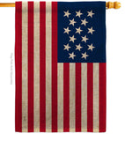 United States (1795-1818) - Nationality Flags of the World Impressions Decorative Flags HG141100 Made In USA