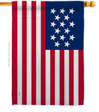 United States (1795-1818) - Nationality Flags of the World Impressions Decorative Flags HG141100 Made In USA