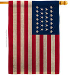 United States (1837–1845) - Nationality Flags of the World Impressions Decorative Flags HG141106 Made In USA