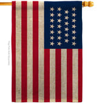 United States (1845–1846) - Nationality Flags of the World Impressions Decorative Flags HG141107 Made In USA