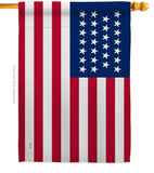 United States (1845–1846) - Nationality Flags of the World Impressions Decorative Flags HG141107 Made In USA