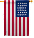 United States (1848–1851) - Nationality Flags of the World Impressions Decorative Flags HG141110 Made In USA