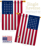 United States (1859–1861) - Nationality Flags of the World Impressions Decorative Flags HG141113 Made In USA