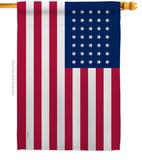 United States (1863-1865) - Nationality Flags of the World Impressions Decorative Flags HG141115 Made In USA