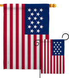 United States (1795-1818) - Nationality Flags of the World Impressions Decorative Flags HG141100 Made In USA