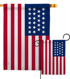 United States (1820–1822) - Nationality Flags of the World Impressions Decorative Flags HG141103 Made In USA