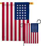 United States (1822-1836) - Nationality Flags of the World Impressions Decorative Flags HG141104 Made In USA