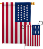 United States (1845–1846) - Nationality Flags of the World Impressions Decorative Flags HG141107 Made In USA