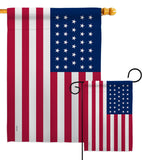 United States (1861-1863) - Nationality Flags of the World Impressions Decorative Flags HG141114 Made In USA