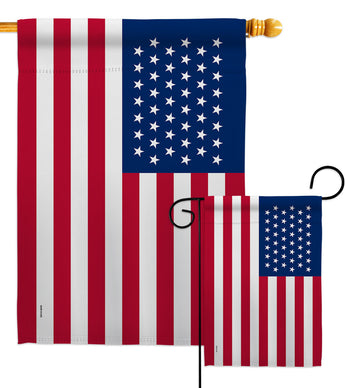 United States (1896–1908) - Nationality Flags of the World Impressions Decorative Flags HG141121 Made In USA