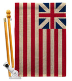 United States (1776–1777) - Nationality Flags of the World Impressions Decorative Flags HG141097 Made In USA