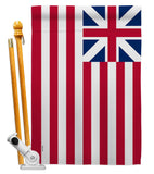 United States (1776–1777) - Nationality Flags of the World Impressions Decorative Flags HG141097 Made In USA