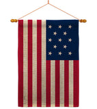 Flag of the United States (1777–1795) - Nationality Flags of the World Impressions Decorative Flags HG141099 Made In USA