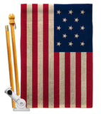 Flag of the United States (1777–1795) - Nationality Flags of the World Impressions Decorative Flags HG141099 Made In USA