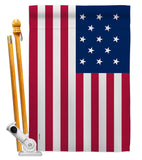 Flag of the United States (1777–1795) - Nationality Flags of the World Impressions Decorative Flags HG141099 Made In USA