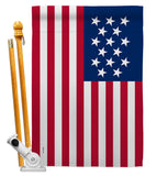 United States (1795-1818) - Nationality Flags of the World Impressions Decorative Flags HG141100 Made In USA