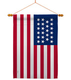 United States (1820–1822) - Nationality Flags of the World Impressions Decorative Flags HG141103 Made In USA