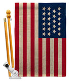 United States (1820–1822) - Nationality Flags of the World Impressions Decorative Flags HG141103 Made In USA