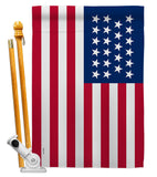 United States (1820–1822) - Nationality Flags of the World Impressions Decorative Flags HG141103 Made In USA