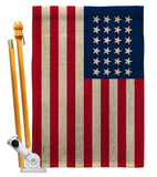 United States (1822-1836) - Nationality Flags of the World Impressions Decorative Flags HG141104 Made In USA