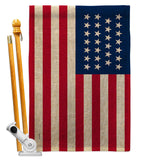 United States (1845–1846) - Nationality Flags of the World Impressions Decorative Flags HG141107 Made In USA