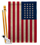 United States (1846–1847) - Nationality Flags of the World Impressions Decorative Flags HG141108 Made In USA