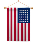 United States (1848–1851) - Nationality Flags of the World Impressions Decorative Flags HG141110 Made In USA