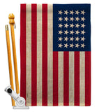 United States (1848–1851) - Nationality Flags of the World Impressions Decorative Flags HG141110 Made In USA