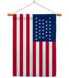 United States (1851–1858) - Nationality Flags of the World Impressions Decorative Flags HG141111 Made In USA