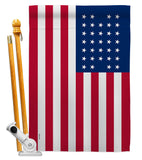 United States (1859–1861) - Nationality Flags of the World Impressions Decorative Flags HG141113 Made In USA