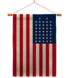 United States (1867–1877) - Nationality Flags of the World Impressions Decorative Flags HG141117 Made In USA