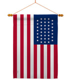 United States (1877–1890) - Nationality Flags of the World Impressions Decorative Flags HG141118 Made In USA