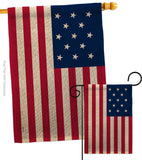 Flag of the United States (1777–1795) - Nationality Flags of the World Impressions Decorative Flags HG141099 Made In USA