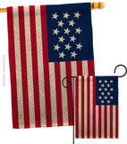 United States (1795-1818) - Nationality Flags of the World Impressions Decorative Flags HG141100 Made In USA