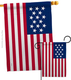 United States (1795-1818) - Nationality Flags of the World Impressions Decorative Flags HG141100 Made In USA