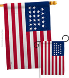 United States (1819–1820) - Nationality Flags of the World Impressions Decorative Flags HG141102 Made In USA