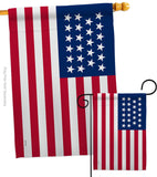 United States (1820–1822) - Nationality Flags of the World Impressions Decorative Flags HG141103 Made In USA