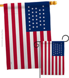 United States (1851–1858) - Nationality Flags of the World Impressions Decorative Flags HG141111 Made In USA