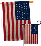 United States (1861-1863) - Nationality Flags of the World Impressions Decorative Flags HG141114 Made In USA