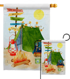 Travel & Camp - Outdoor Nature Vertical Impressions Decorative Flags HG137586 Made In USA